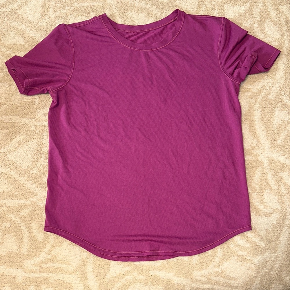 lululemon athletica Purple Muscle Tee